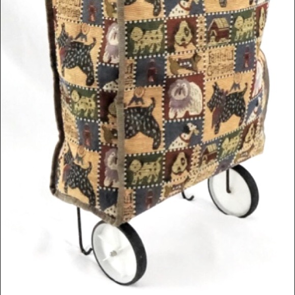 Rolling Market Tote 🐶🐱 - Picture 1 of 9